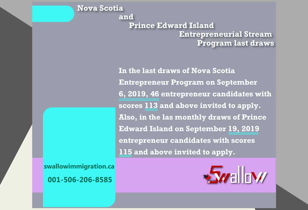 Nova Scotia and Prince Edward Island