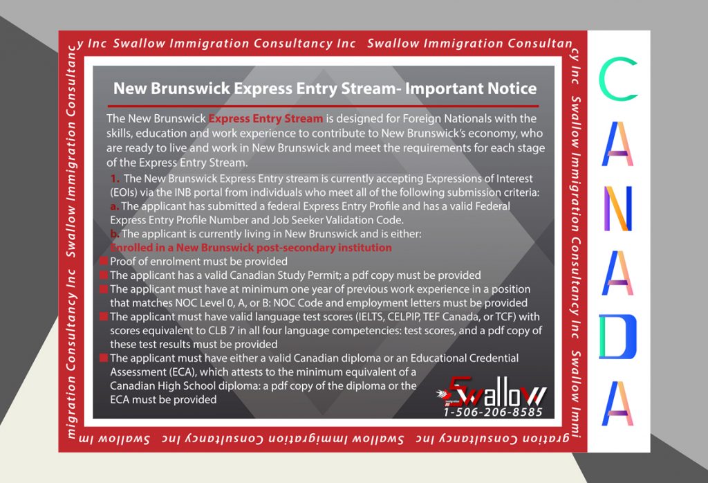 New Brunswick Express Entry Canada