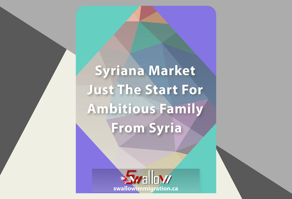 Syriana Market Just The Start For Ambitious Family From Syria