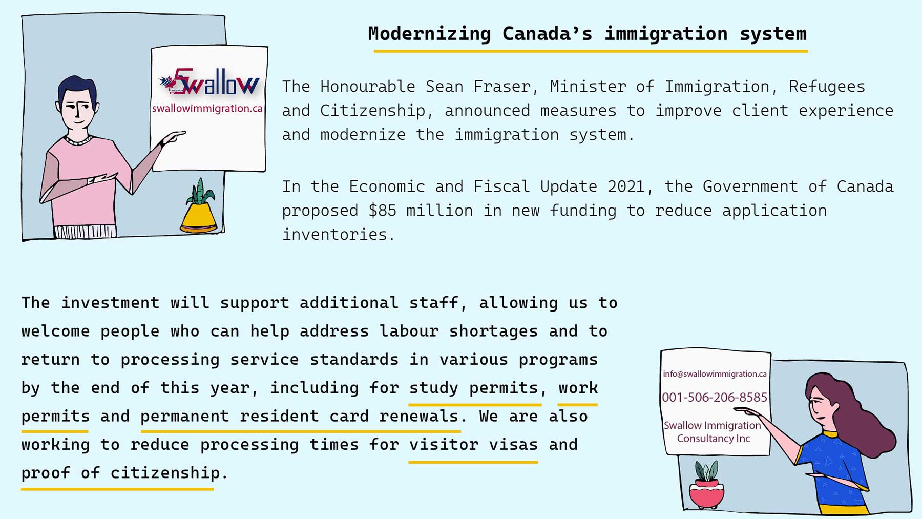 Modernizing Canada’s immigration system