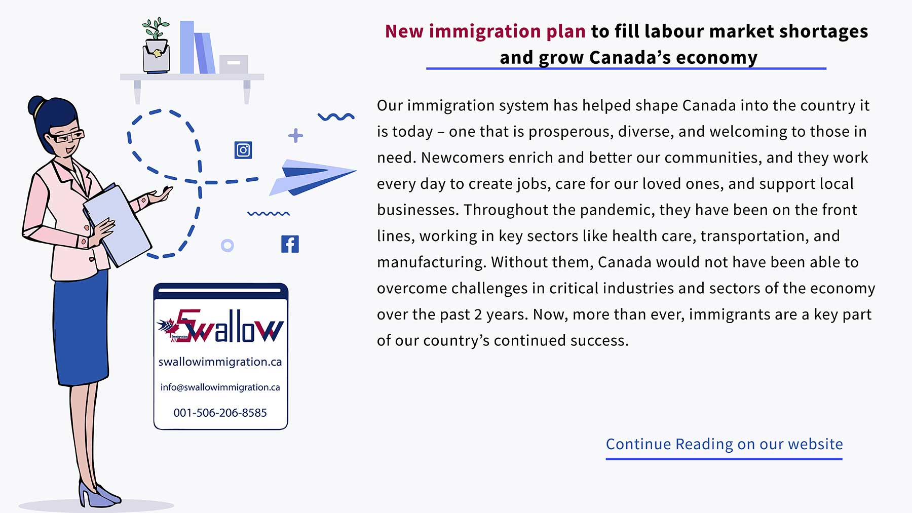 New immigration plan to fill labour market shortages and grow Canada’s economy