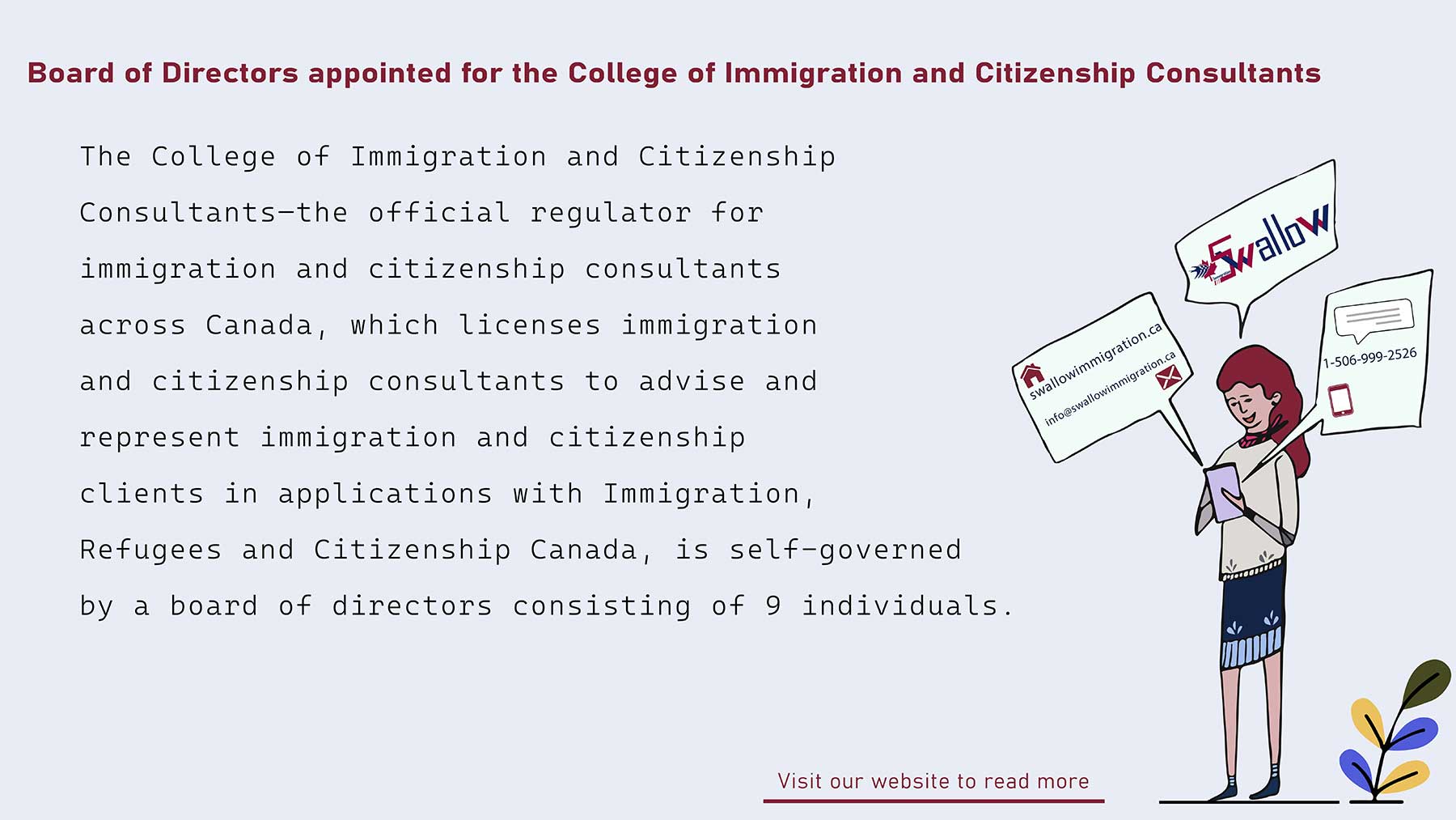 Board of Directors appointed for the College of Immigration and Citizenship Consultants