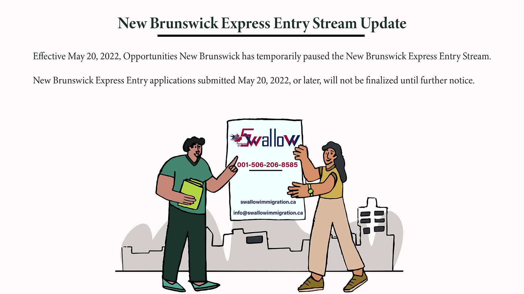 New Brunswick Express Entry Stream Update