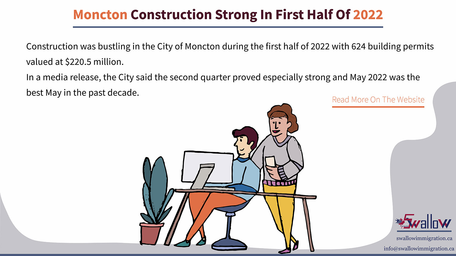 Moncton Construction Strong In First Half Of 2022