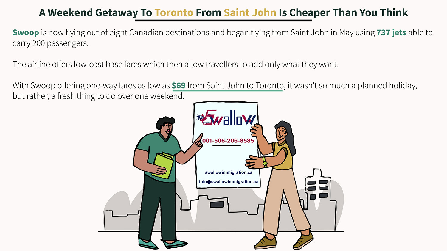 A Weekend Getaway To Toronto From Saint John Is Cheaper Than You Think
