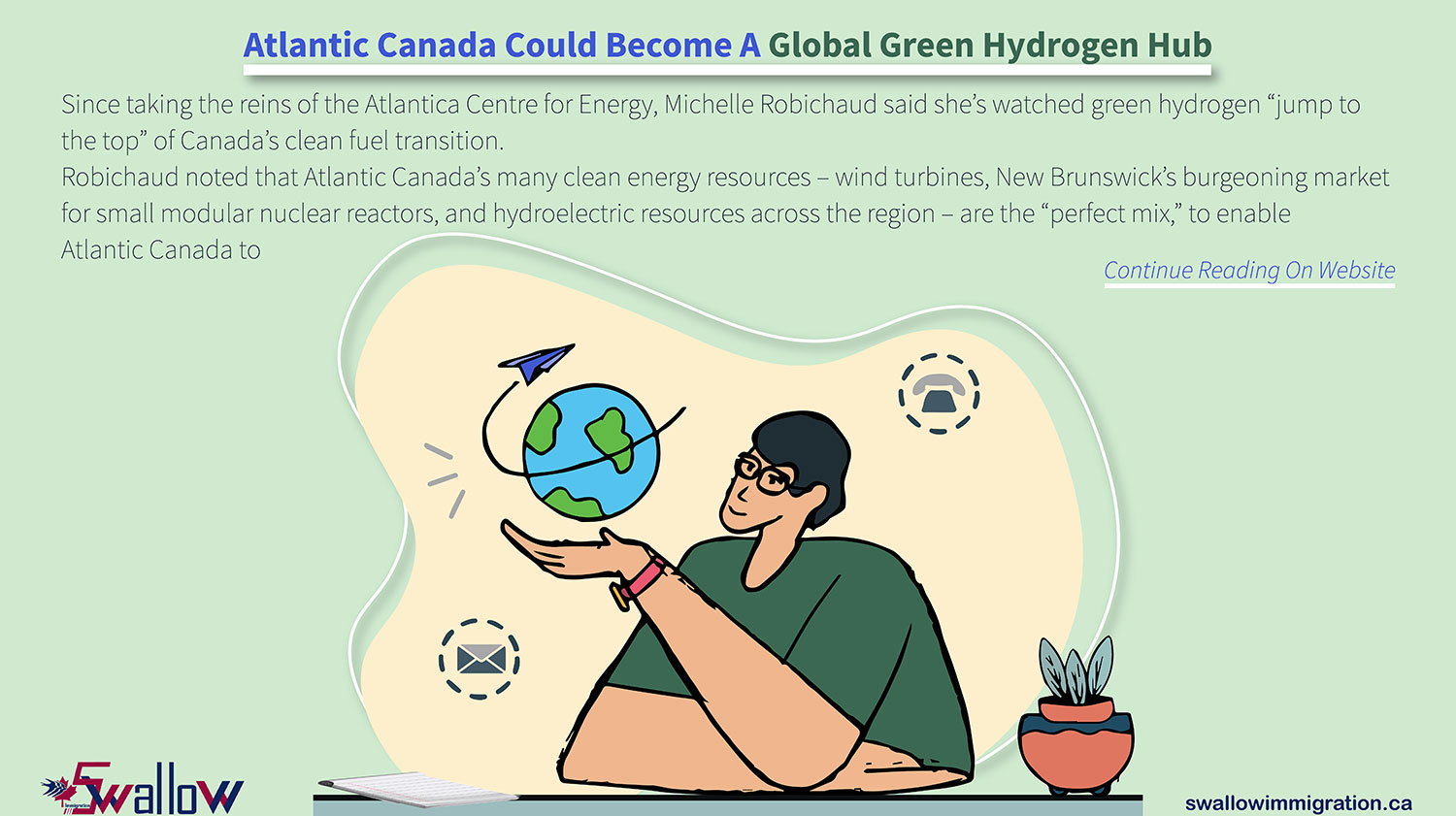 Atlantic Canada Could Become A Global Green Hydrogen Hub