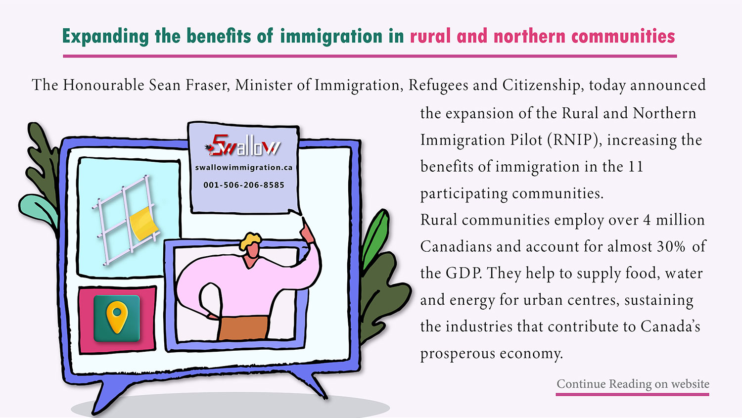 Expanding the benefits of immigration in rural and northern communities