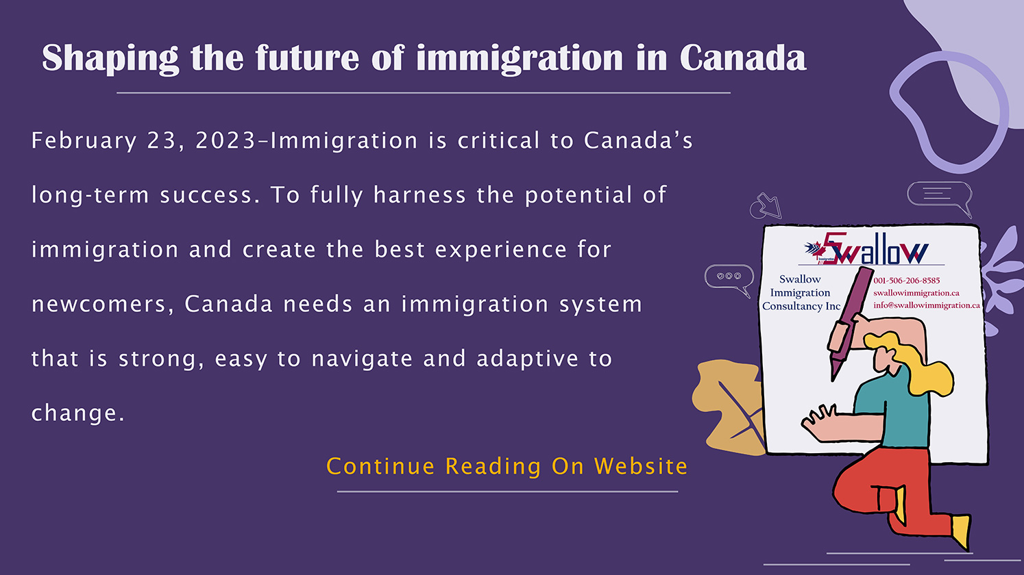Shaping the future of immigration in Canada