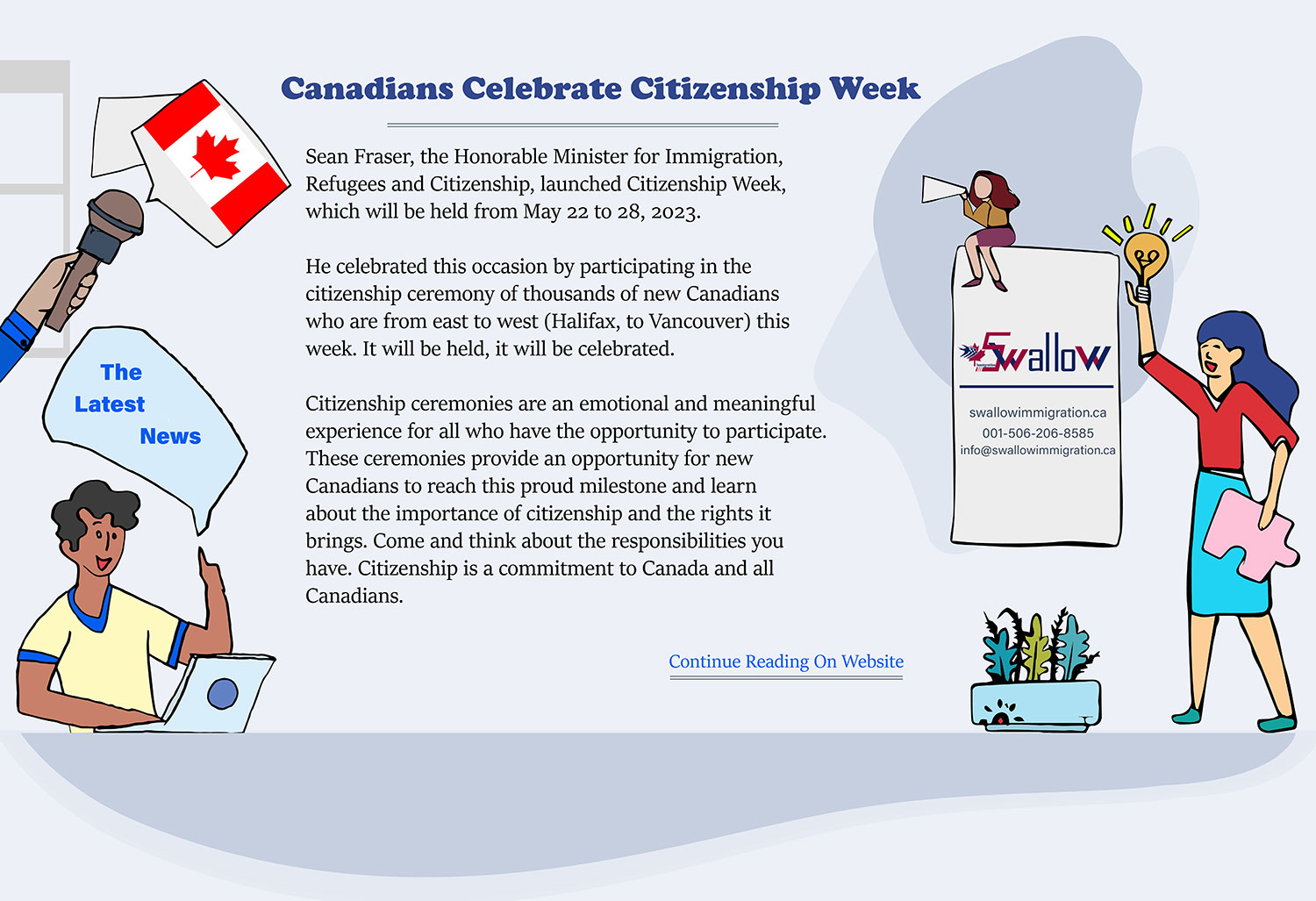 Canadians celebrate Citizenship Week