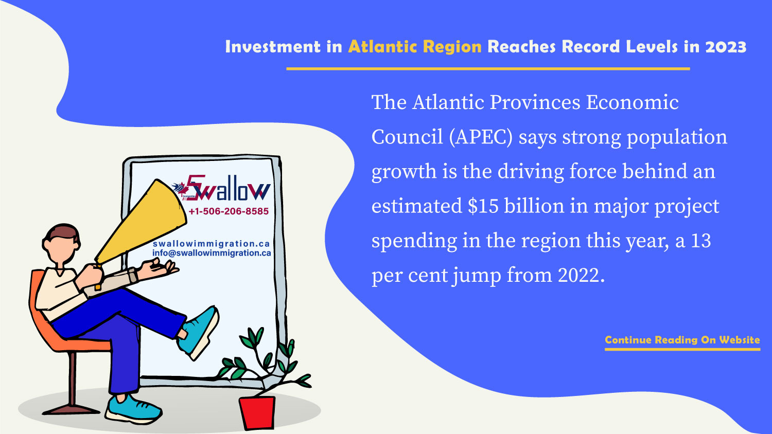 Investment in Atlantic Region Reaches Record Levels in 2023