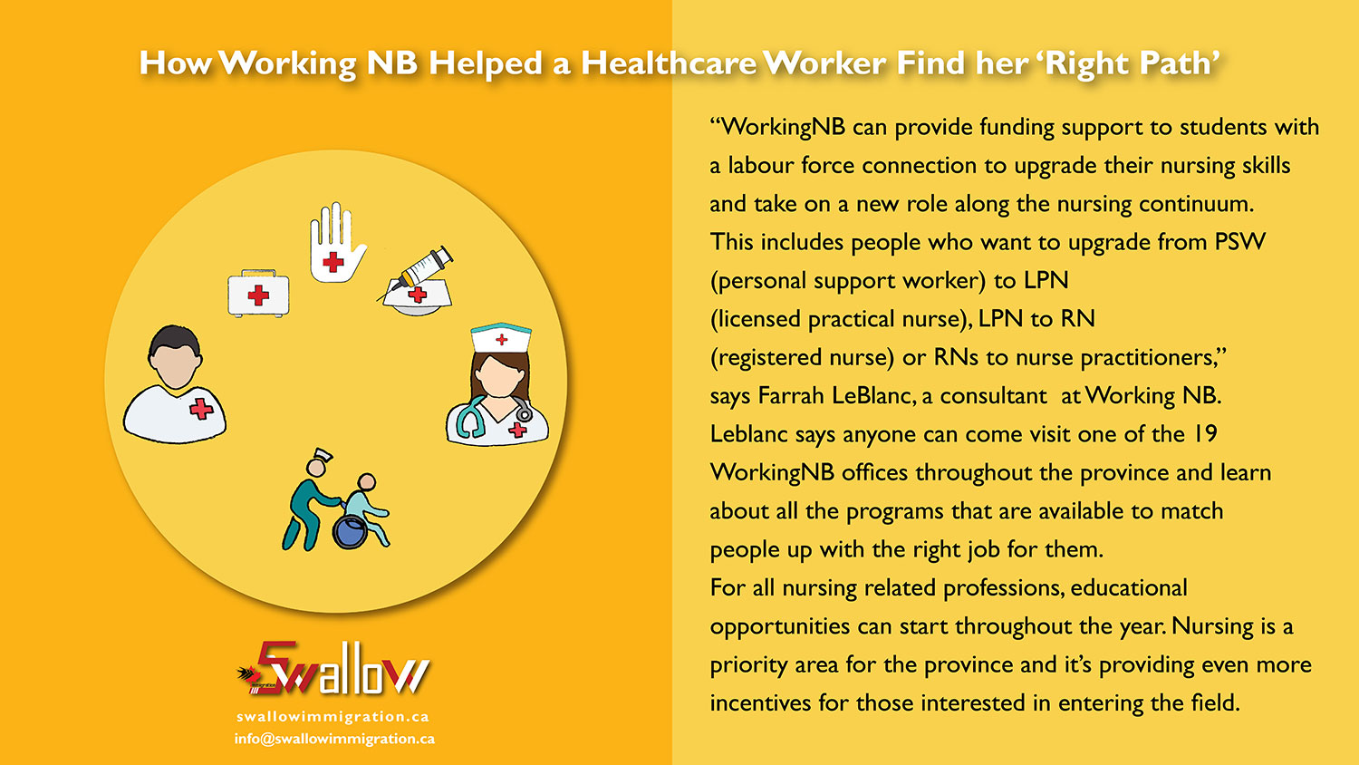How Working NB Helped a Healthcare Worker Find her ‘Right Path’