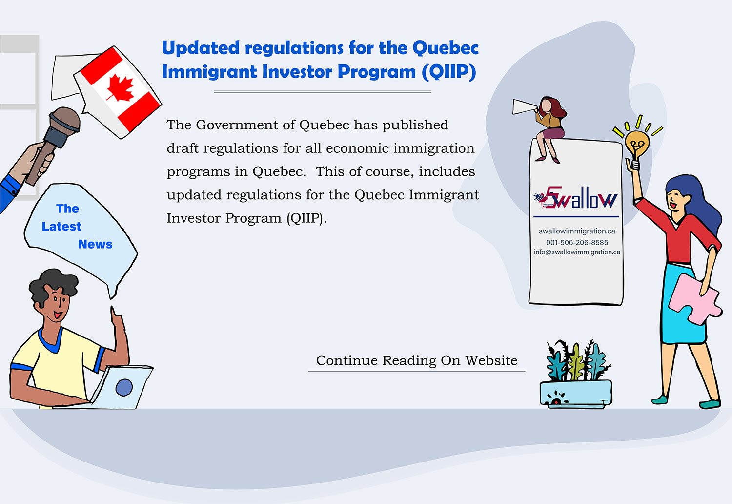 Updated regulations for the Quebec Immigrant Investor Program (QIIP)