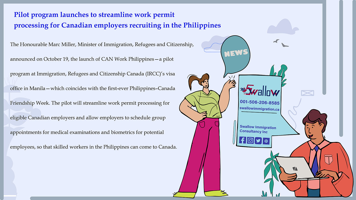 Pilot program launches to streamline work permit processing for Canadian employers recruiting in the Philippines