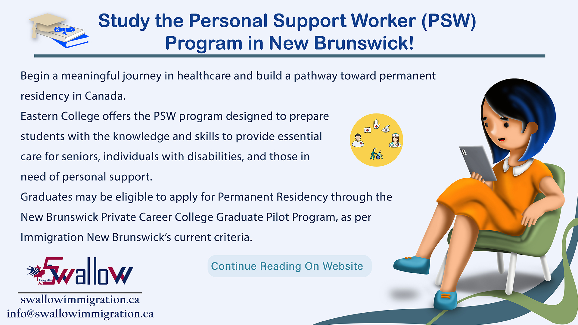 Study the Personal Support Worker (PSW) Program in New Brunswick